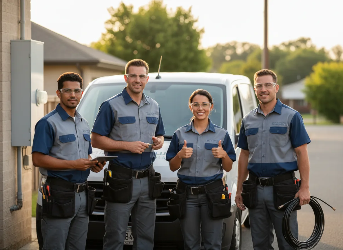 Residential electrical contractor serving homeowners in Rombauer, MO